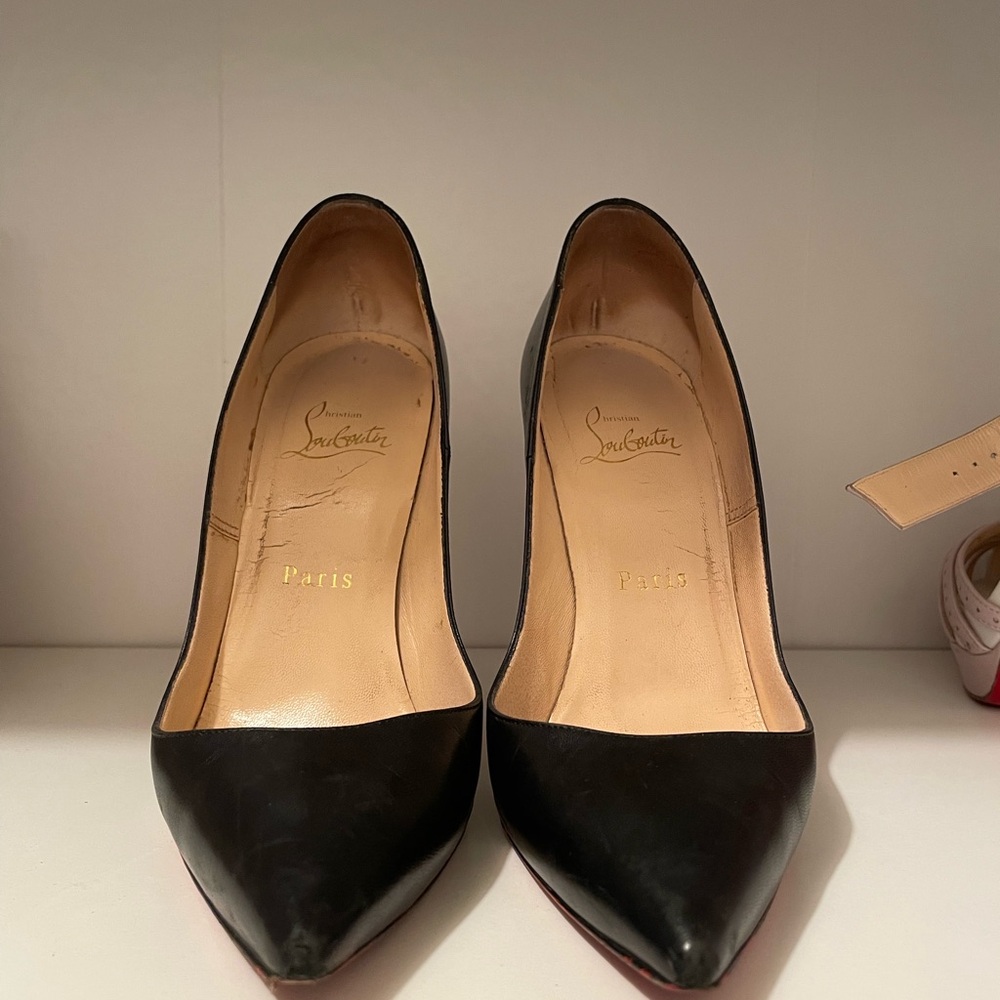 Christian Louboutin So Kate Black Heels